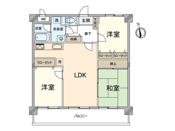 間取図(平面図)