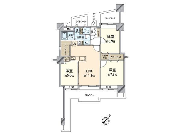 間取図(平面図)