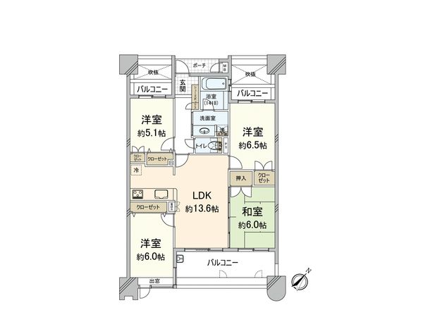 間取図(平面図)