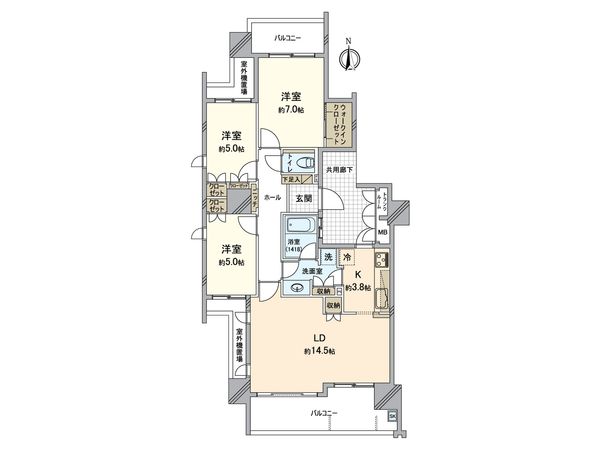 間取図(平面図)