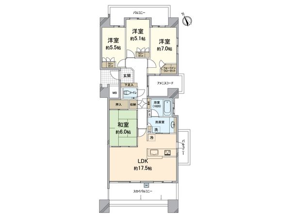 間取図(平面図)
