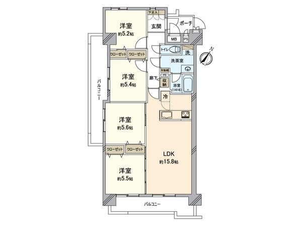 間取図(平面図)