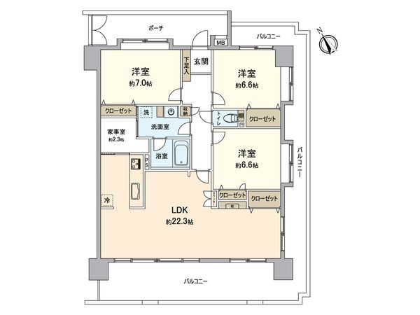 間取図(平面図)