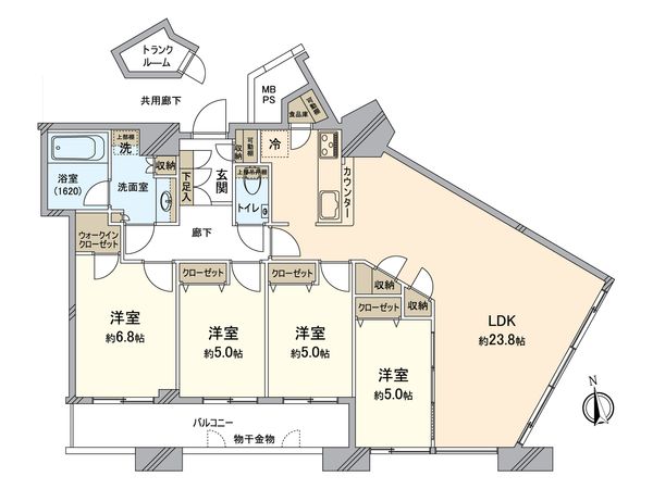 間取図(平面図)