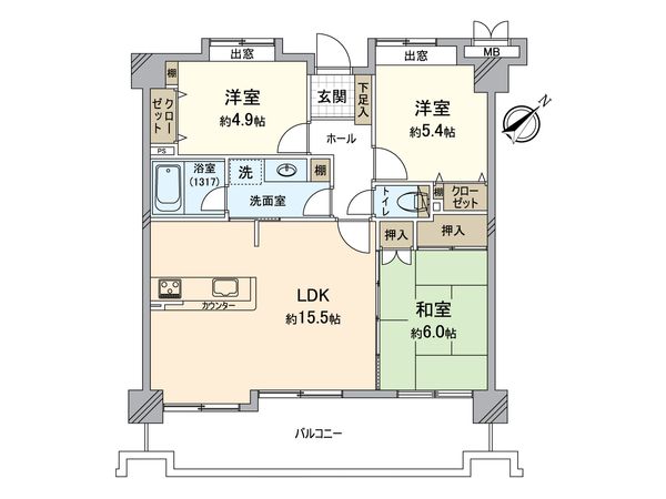 間取図(平面図)