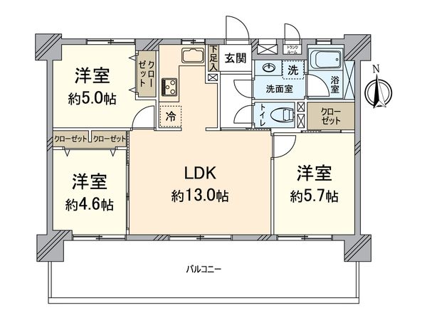 ラフォーレ箱崎 間取図(平面図) ラフォーレ箱崎 間取図(平面図)