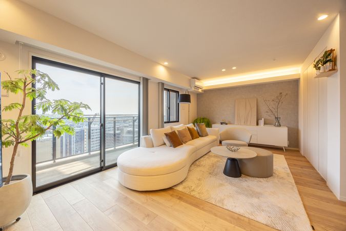 MJR千早ミッドスクエア リビング