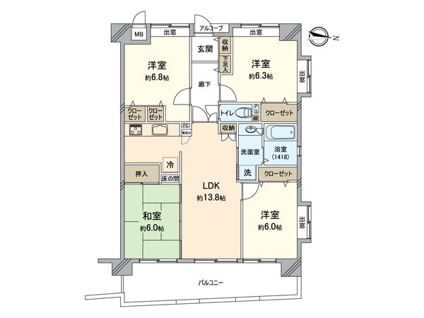 間取図(平面図)