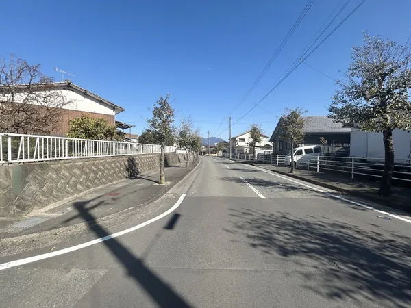 前面道路