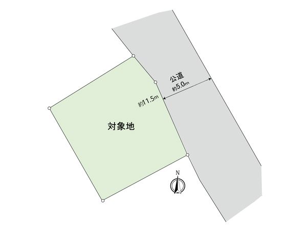 福岡市城南区友丘一丁目 土地 区画図 区画図