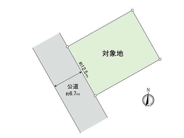 大野城市南ケ丘六丁目土地 区画図 大野城市南ケ丘六丁目土地 区画図