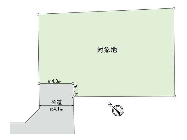 大野城市瓦田一丁目土地 区画図 大野城市瓦田一丁目土地 区画図