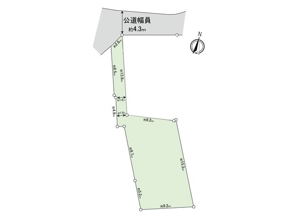 筑紫野市紫六丁目土地 区画図 筑紫野市紫六丁目土地 区画図