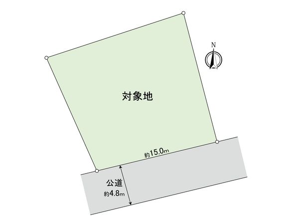 春日市白水池一丁目土地 区画図 春日市白水池一丁目土地 区画図