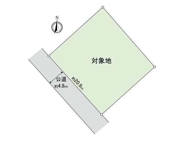 春日市春日原東町三丁目土地 区画図 春日市春日原東町三丁目土地 区画図