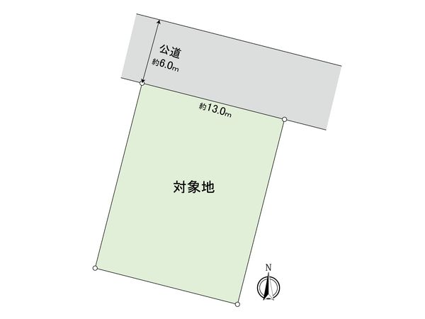 大野城市月の浦四丁目土地 区画図 大野城市月の浦四丁目土地 区画図