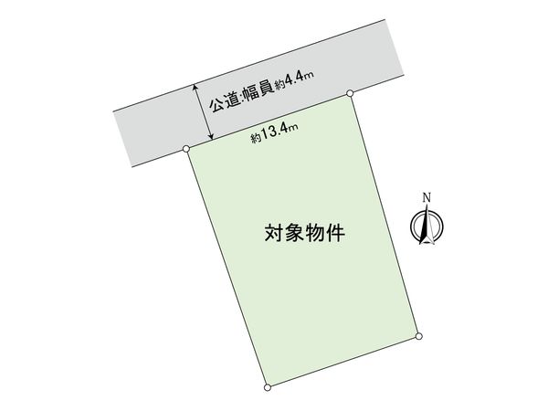 大野城市大城一丁目土地 区画図 大野城市大城一丁目土地 区画図