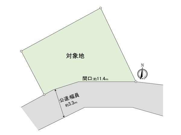 春日市日の出町六丁目土地 区画図 区画図
