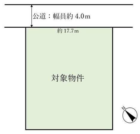 大野城市平野台3丁目土地 区画図