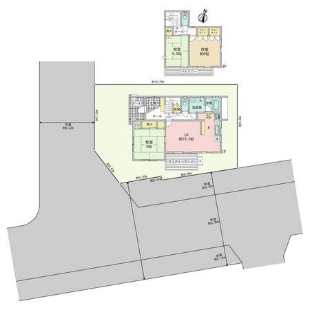 大野城市若草1丁目 戸建 間取図(平面図) 大野城市若草1丁目 戸建 間取図(平面図)