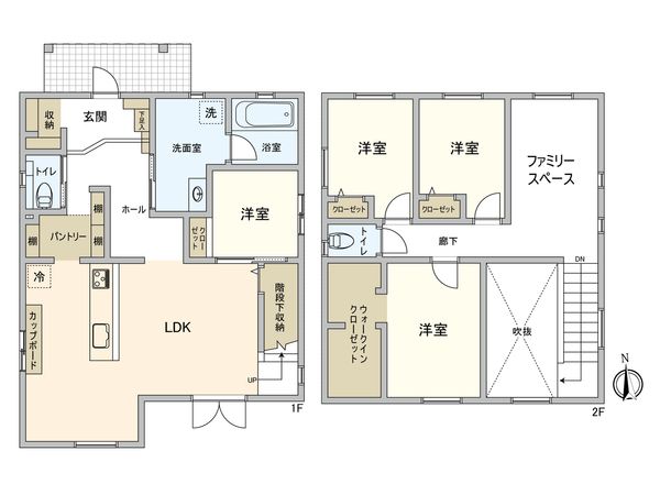 筑紫野市大字筑紫戸建 間取図(平面図)