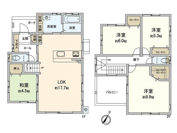 間取図(平面図)