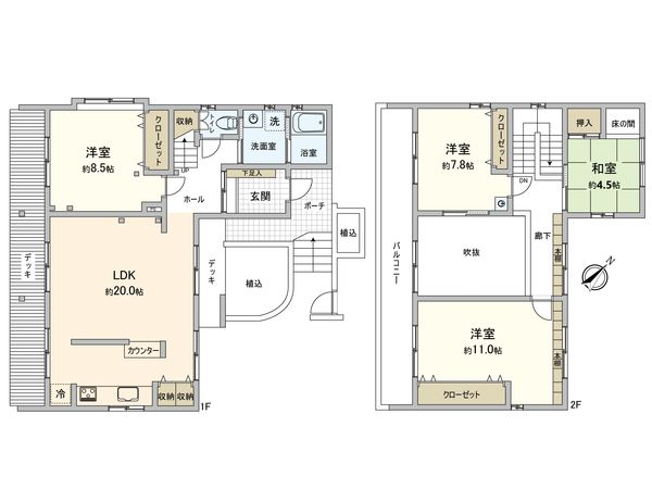 間取図(平面図)