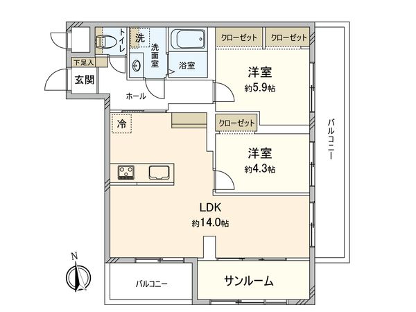 間取図(平面図)