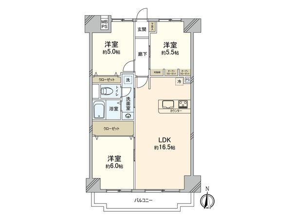 間取図(平面図)