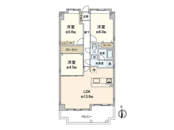 スカイハイツ春日 1番館 間取図(平面図) スカイハイツ春日 1番館 間取図(平面図)