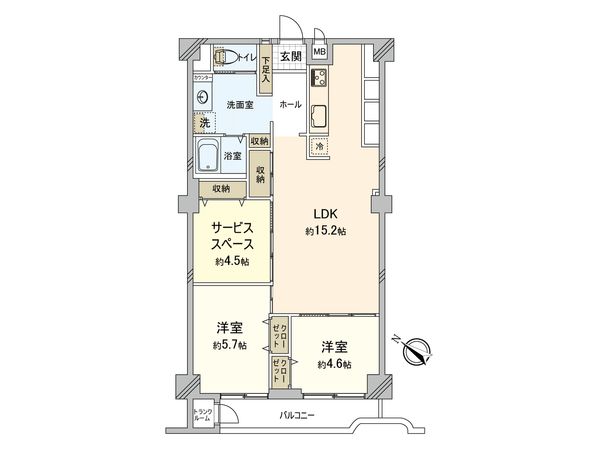 間取図(平面図)