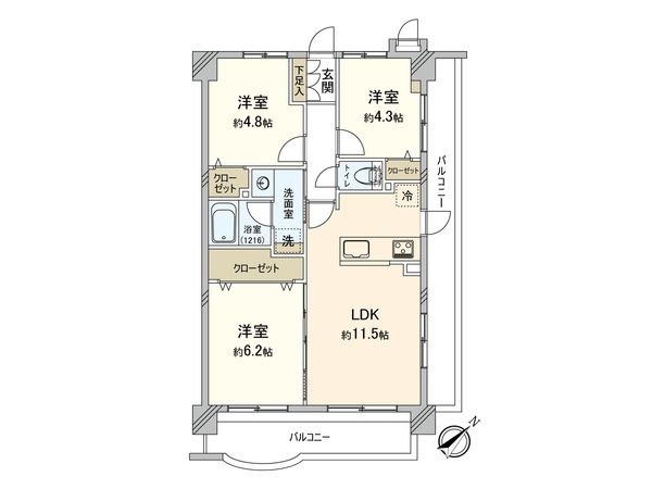 間取図(平面図)