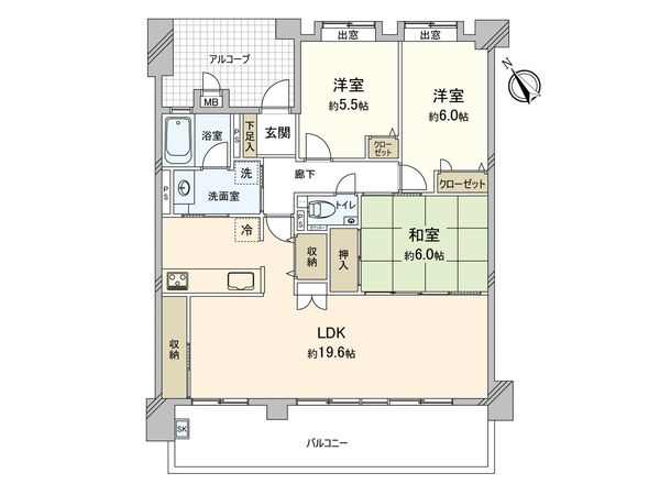間取図(平面図)