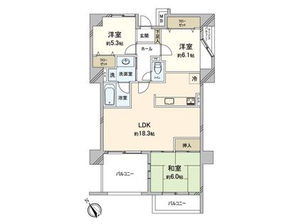 間取図(平面図)