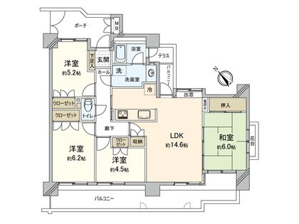 間取図(平面図)