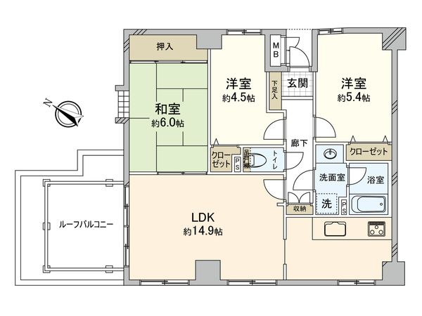春日須玖パークホームズ 間取図(平面図) 春日須玖パークホームズ 間取図(平面図)