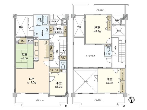 間取図(平面図)
