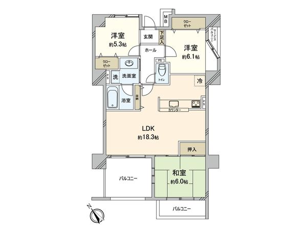 シティパル春日セントレ 間取図(平面図) シティパル春日セントレ 間取図(平面図)