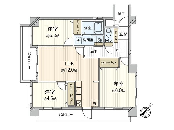 間取図(平面図)