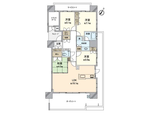 間取図(平面図)