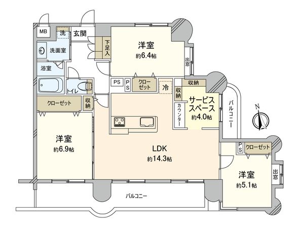 間取図(平面図)