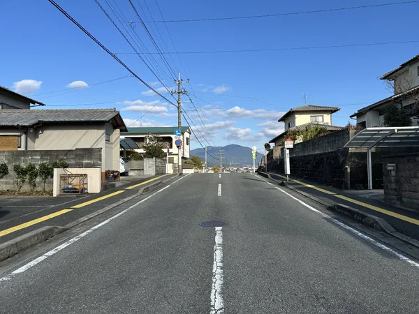 前面道路
