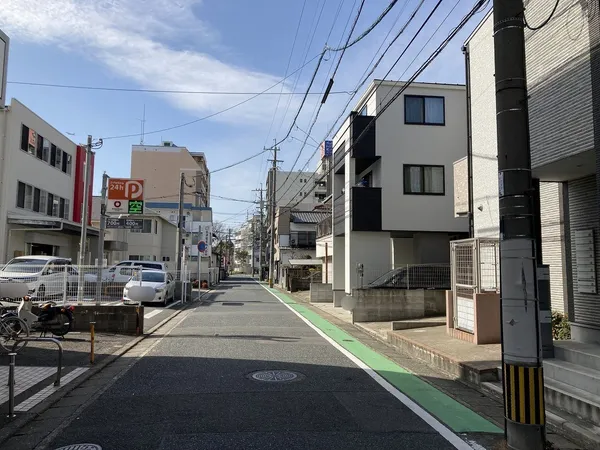 前面道路