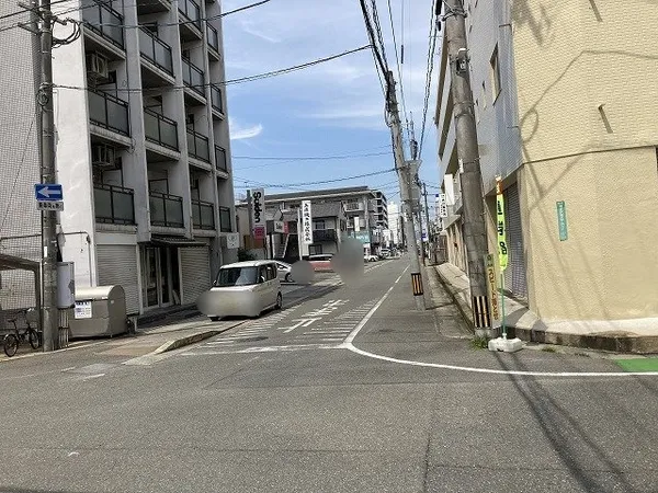 前面道路