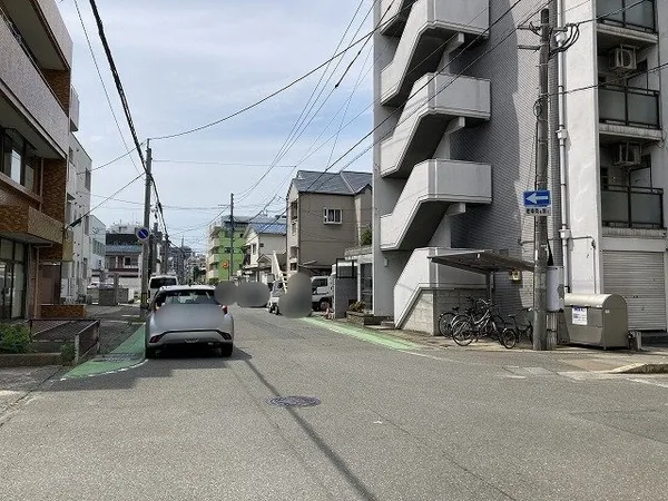 前面道路