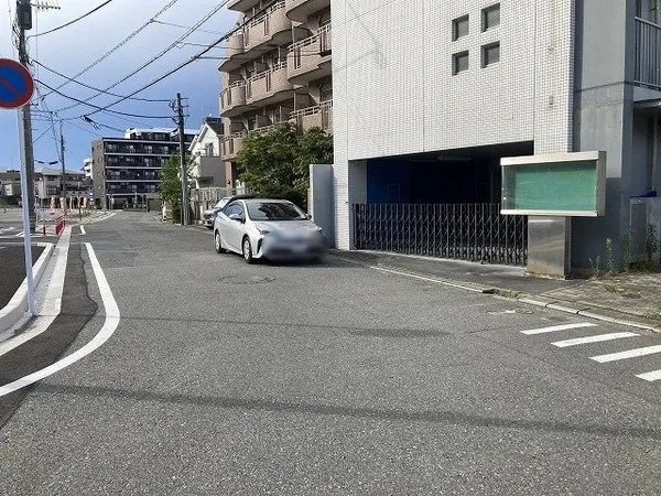 前面道路