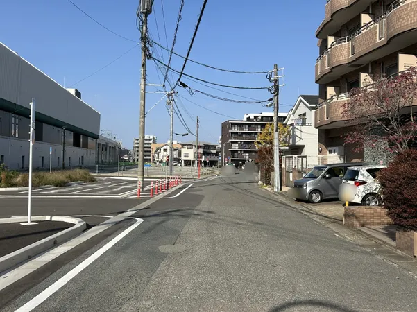 前面道路