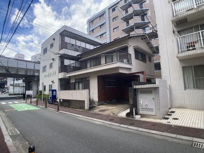 中央区大宮二丁目 土地 前面道路含む外観
