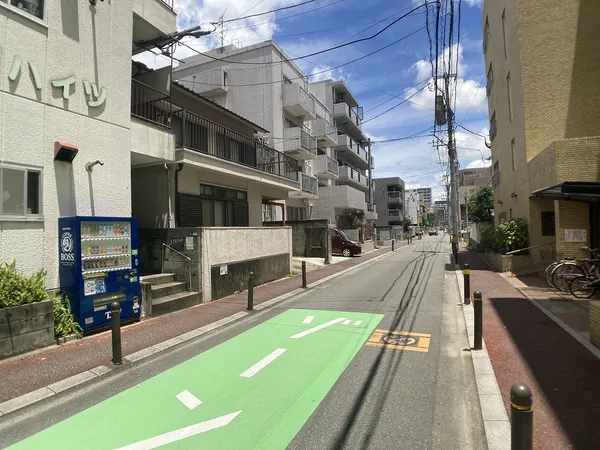 前面道路