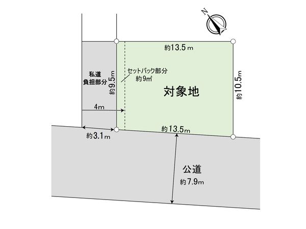 博多区比恵町 土地 区画図 博多区比恵町 土地 区画図